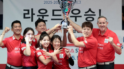 ‘강팀의 부활’ SK렌터카·NH농협카드, 나란히 우승권으로… 세트 200승·퍼펙트큐 진기록이 채운 3R