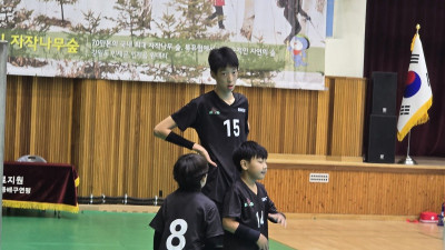 한국 남자배구 미래를 바꿀 초대형 유망주가 등장…강원 교동초6 용지훈, 무려 2m5 신장에 수준급 운동능력도 보유했다