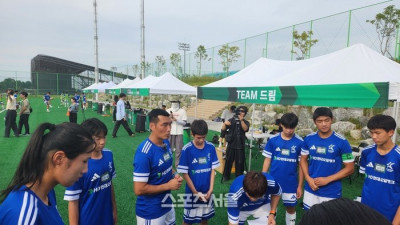 “너희 꿈을 응원해” 조원희·임상협 함께 뛰었다…K리그 드림어시스트 한마음 운동회 ‘킥오프’ [SS현장]