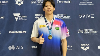 배영 강자 이주호, 쇼트코스 200m 한국 신기록… 1분51초24