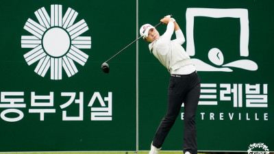 장타 뽐낸 문정민, 통산 2승 향해 전진! 동부건설·한국토지신탁 2R 선두