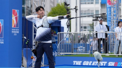 [포토]이우석, 4강을 향해!