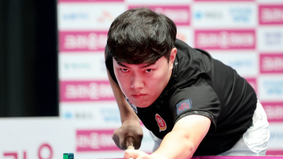 ‘韓 3쿠션 차세대 간판’ 김준태, PBA 64강서 ‘미스터 매직’ 사이그너 제압!