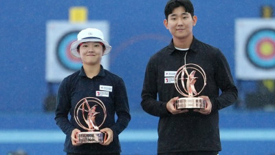 [포토]박리예-양재원, 우리가 컴파운드 최강자!