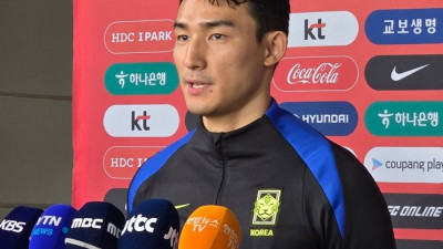 “네이마르와 붙고 싶었는데…” 홍명보호 복귀 조유민, 카타르WC 설욕 다짐…첫날 13명 태극전사 빗줄기 속 구슬땀