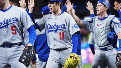 NLCS가 보인다! 다저스, PHI에 4-3 승리→2연승…김혜성은 ‘벤치 신세’라니