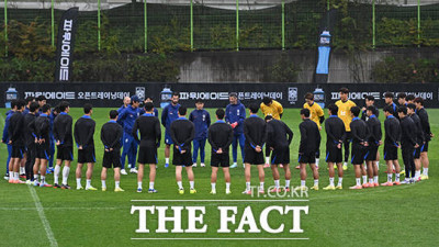 브라질전 앞두고 담금질 돌입한 태극전사 [TF사진관]