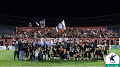 이영민의 부천, ‘몬타뇨 퇴장’ 열세에도 성남 1-0 제압…3위 전남 추격