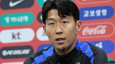 A매치 최다 출장 신기록 앞둔 손흥민 “가장 행복한 하루 됐으면”