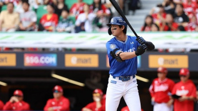 또 침묵하나 했는데…타선에 없어선 안 되는 존재 맞네! 삼성 구자욱, ‘PS 첫 안타’ 신고 [준PO2]