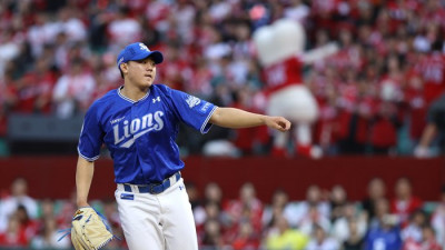 ‘아기사자’ 배찬승의 매서운 포효 “막상 마운드에 오르니 몸 끓어오르더라” [준PO3]