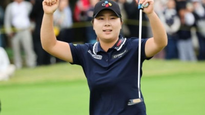 상금랭킹 1위 홍정민, 세계랭킹 54위→44위