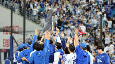 [승장 일문일답] 대전행 확정한 사자군단… 박진만 감독 “위기 버틴 배찬승·이호성, 나와 팀 모두 살렸다”