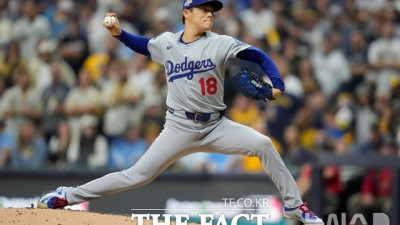 선발투수 힘 보여준 다저스, 밀워키 연파…야마모토 데뷔 첫 완투승 [NLCS 2차전]