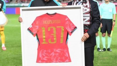 A매치 138경기 ‘새 역사’ 소감 밝힌 손흥민, “어릴 적 꿈 현실로!”