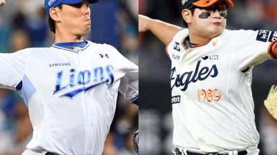 ‘기세 좋은’ 김재윤 vs ‘화끈한 구위’ 김서현, ‘신구 마무리’ 제대로 붙는다 [PO]