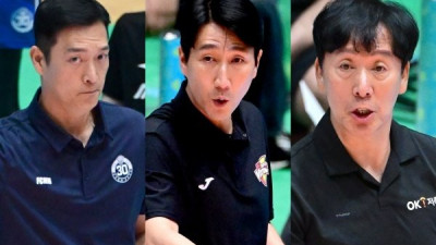 [프로배구 개막③] ‘외인 감독 러시’ 복판에서… '권토중래' 꿈꾸는 토종 사령탑들, 3인3색 출사표 던진다