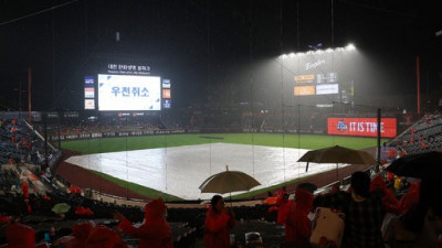 한화·삼성 플레이오프 1차전 우천 취소…18일 1차전 선발 폰세·가라비토
