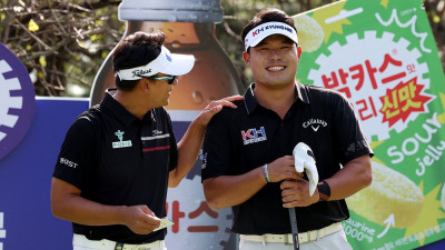 ‘불곰의 의지’ 이승택, 박카스 5병 마신 사연… 함박웃음 지으며 “버텨야죠” [더채리티클래식 비하인드]