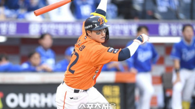 문현빈·노시환 연속 삼진→채은성이 있었다…베테랑의 노림수, 승리 불렀다 [PO1 집중분석]