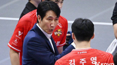 첫 경기 셧아웃 ‘완패’ 권영민 감독 “(김)주영이 하이볼 토스가…공격수 리듬도 맞지 않았다”[현장인터뷰]