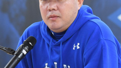 [포토]4차전 앞둔 삼성 박진만 감독