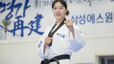 ‘늦깎이’로 이룬 태권도 국가대표의 꿈, 첫 세계선수권 도전나서는 윤도희…“버티고 버텨 따낸 태극마크, LA올림픽까지 갈래요”