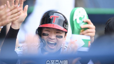 [포토] 박해민 ‘승리가 보인다’