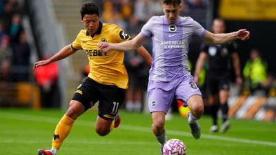 ‘종아리 부상’에서 복귀한 황희찬, 교체로 22분…울버햄턴은 또 패배