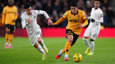 황희찬 시즌 첫 ‘도움’에도…울버햄턴, 첼시에 패해 카라바오컵 ‘탈락’