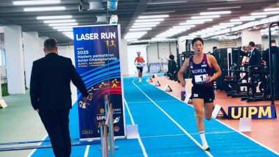 박세찬, 근대5종 U19 아시아선수권 동메달 3개 쾌거…국제 경쟁력-성장 가능성 재확인