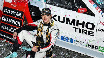 이창욱, 2025 오네 슈퍼레이스 챔피언십 토요타 가주 레이싱 6000 클래스 정상 등극!