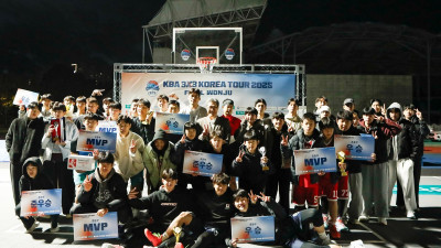 추위도 잊은 열정! KBA 3x3 코리아투어 파이널 원주대회 성공적으로 막 내려