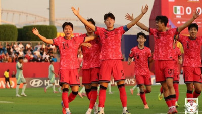 ‘구현빈·남이안 연속골’ 백기태호, U-17 월드컵 1차전 멕시코 1-0으로 꺾고 첫 승