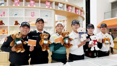 [골프포토]'투챔이'와 함께하세요