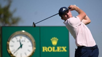 신인왕 던랩, 부진 탈출…코스 레코드 타이 신바람