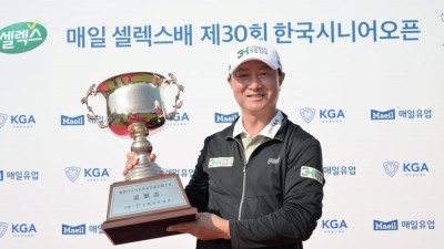 KPGA 통산 5승 황인춘, 시니어무대도 접수… ‘매일 셀렉스배 한국시니어오픈 골프선수권대회’서 첫 우승