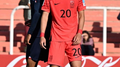 [오피셜]‘햄스트링 부상’ 김지수, 中판다컵 출전 U-22 이민성호 하차…정승배 대체 발탁