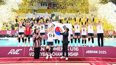 여자 U-16 대표팀, 아시아선수권대회 우승…주장 손서연 MVP