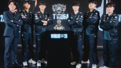 페이커팀 T1, 롤드컵 우승…사상 최초 3연패