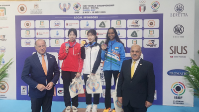 한국 사격, 세계선수권대회 쾌조의 출발…이틀간 금2 은2 동1, 한국 신기록 2개 수립