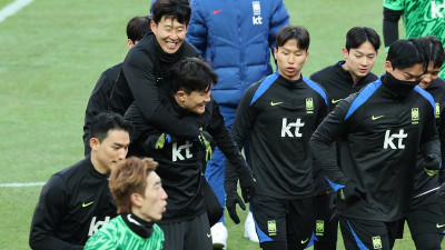 가나전 앞둔 홍명보호, 체감온도 0.7도, 강추위 속 맹훈련… “승리로 마무리하겠다”