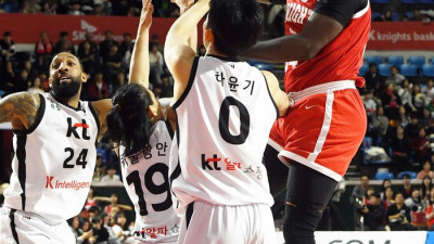 [포토]SK 자밀 워니의 노룩 패스