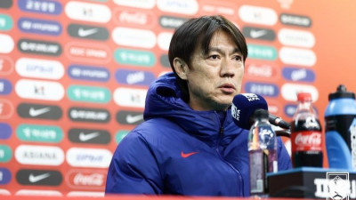 홍명보 감독 “내가 맡은 어느 팀보다 선수 헌신·태도 좋아…내년 월드컵까지 좋은 폼 유지해야” [현장 일문일답]
