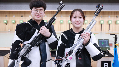 데플림픽 사격 혼성 정다인·김우림, 사이클 고병욱 은메달…유도는 여자 단체 동메달 추가