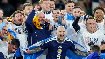 스코틀랜드, 덴마크 넘어 28년 만의  월드컵 진출 성공…덴마크-이탈리아 등은 PO로