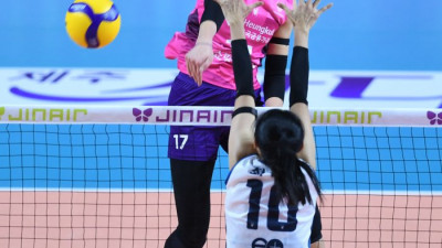 실바 적절하게 막고 레베카 27득점 활약…흥국생명, GS칼텍스 잡고 첫 2연승