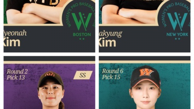 내년 출범 앞둔 미국여자프로야구, 김현아·김라경·박주아·박민서 지명 쾌거