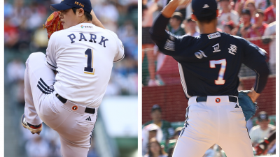 [잠실 토크박스] “등번호 선물 가격은…” 박찬호, ‘새 시작’의 7번 단다