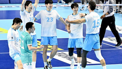 파죽의 7연승… 창과 방패 모두 갖춘 대한항공, 이유 있는 선두 질주